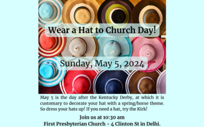 Wear a Hat to Church Day!