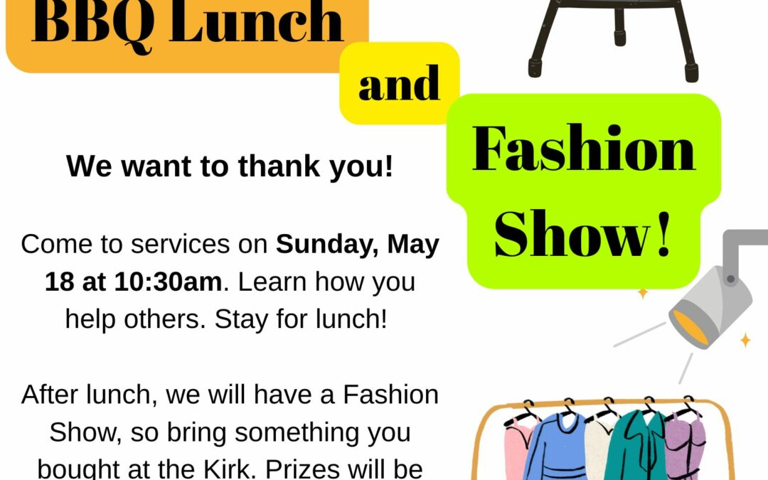 BBQ Lunch and Fashion Show