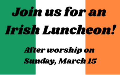 Irish Luncheon