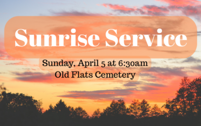 Easter Sunrise Service