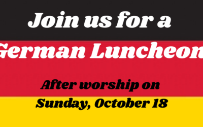 German Oktoberfest Luncheon